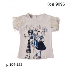 Tr Футболка для дівчинки PINK 2092   2-5 років  4 шт.