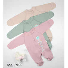 МС Комбінезон інтерлок фактурний  Нерапкаі 50,56,62,р     3шт