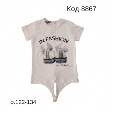 Tr Футболка для дівчинки PINK 2070   7,8,11 років  4 (3)шт